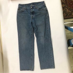 Levi’s 501 Straight leg jeans 10” rise.  Size W28 L30